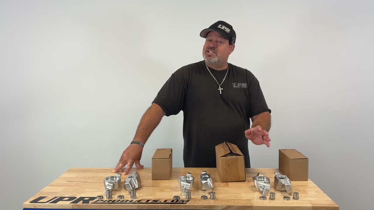 UPR Billet Rear Upper Shock Mounts for 2015+ Mustangs