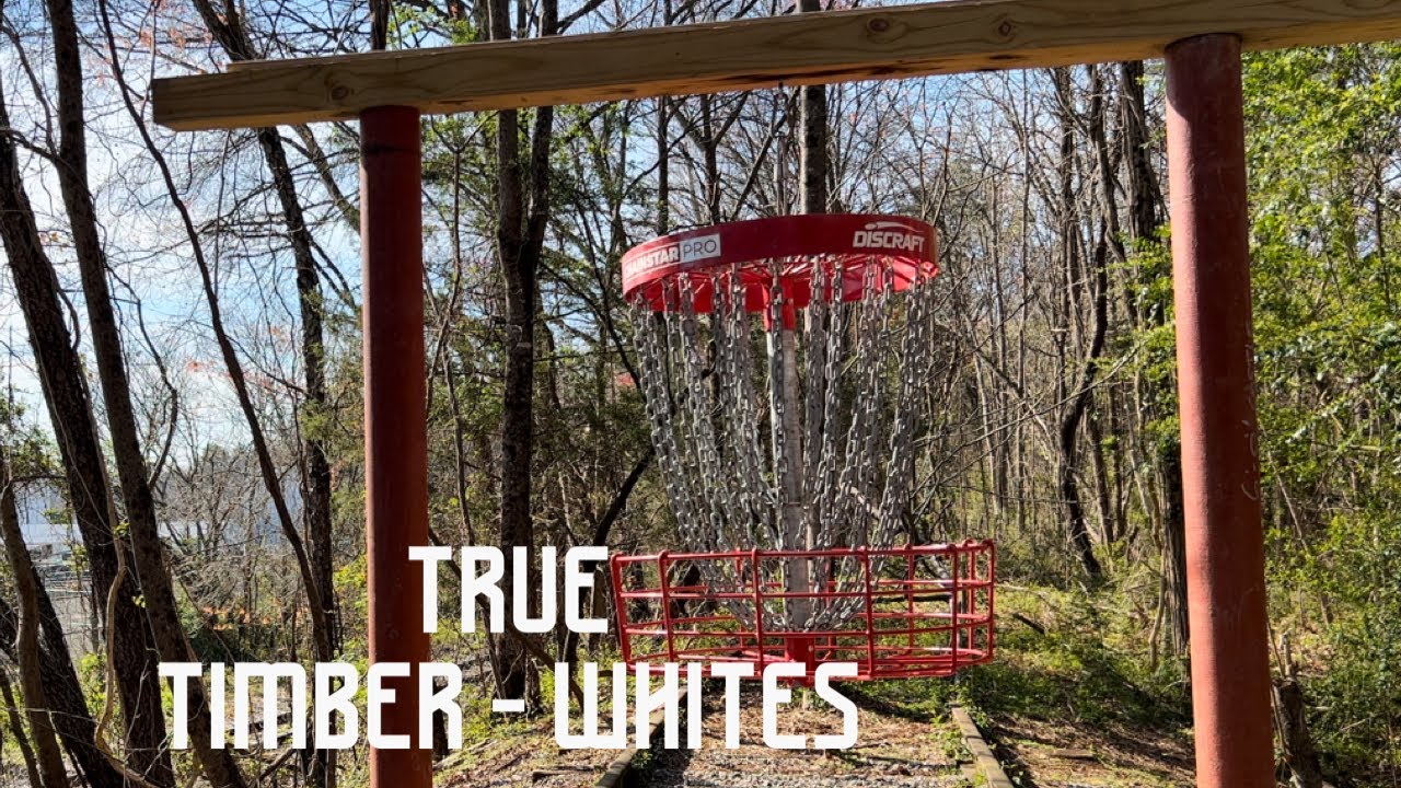 True Timber Disc Golf Course // White Tees - Richmond, Virginia