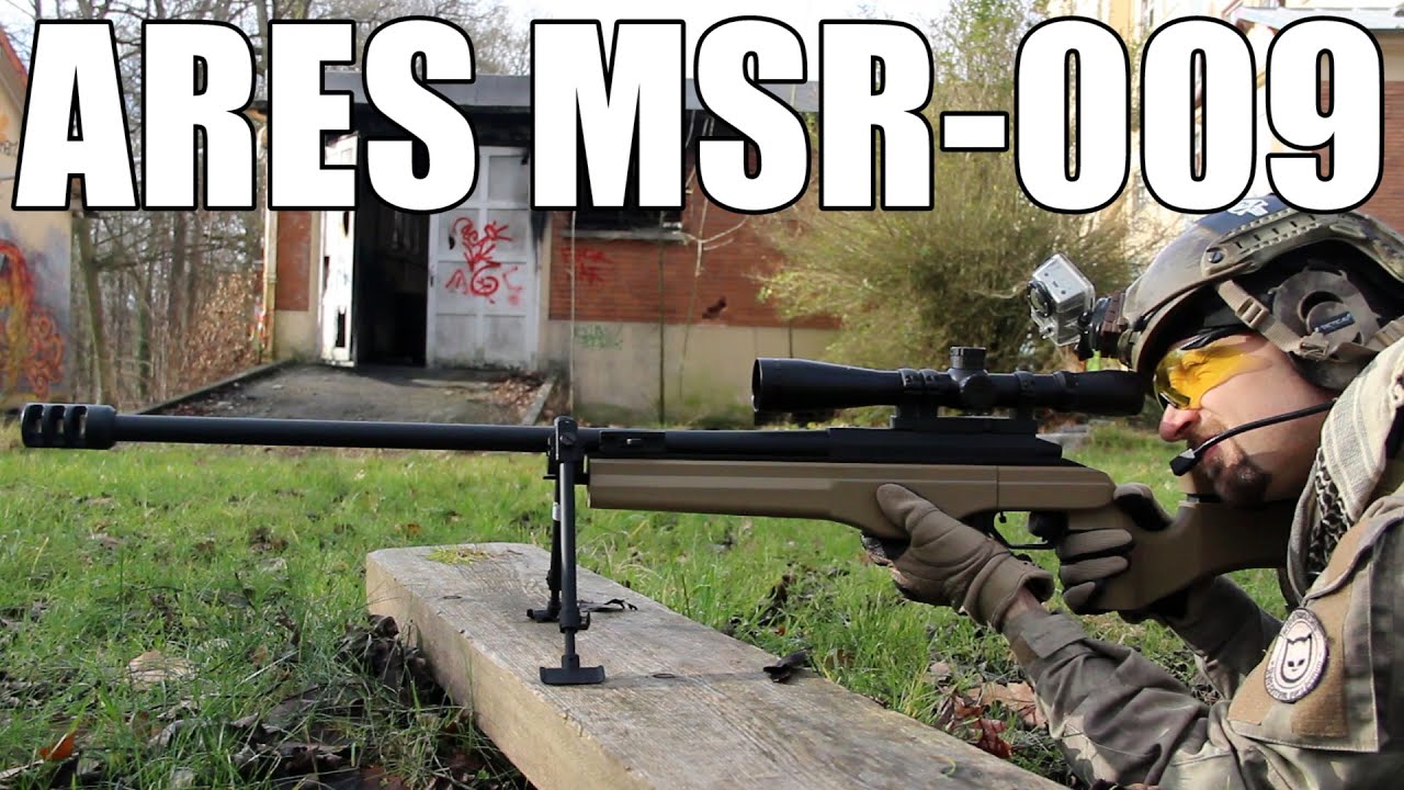 AIRSOFT | REVIEW | TBC | ARES MSR 009 SNIPER RIFLE ( ENGLISH SUBS )