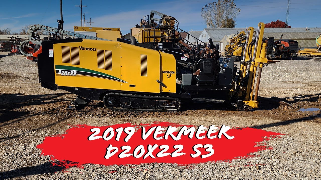 2019 Vermeer D20x22 S3 demo | SOURCE: HDD