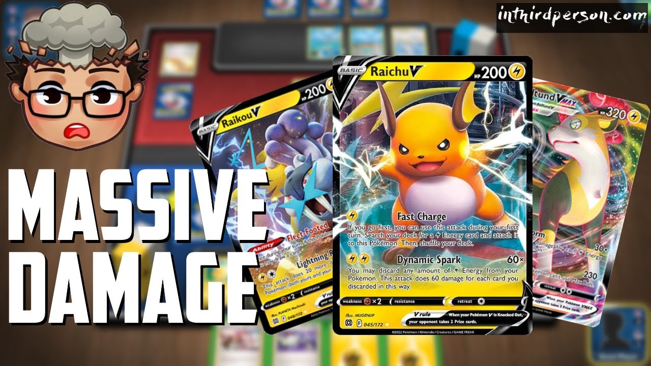 This Raichu V Deck Zaps the Competition with Raikou V and Boltund VMAX! (Deck List + Matches)