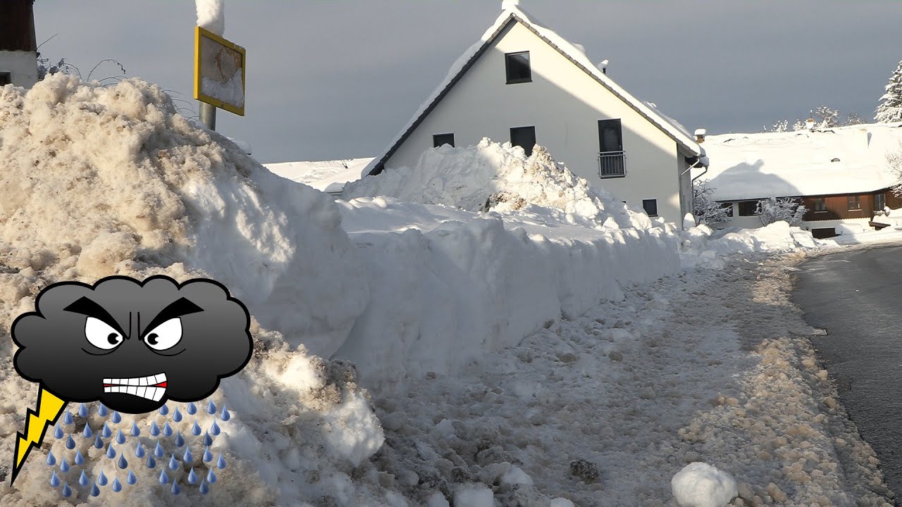 SCHNEEMASSEN in BAYERN, 1. bis 3. Dezember 2023