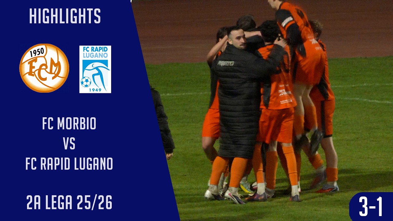 FC Morbio VS FC Rapid Lugano (2a Lega 25/26)