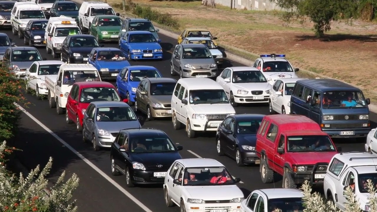 This is the N1 National road in South Africa! The first section of the famous Cape to Cairo Road