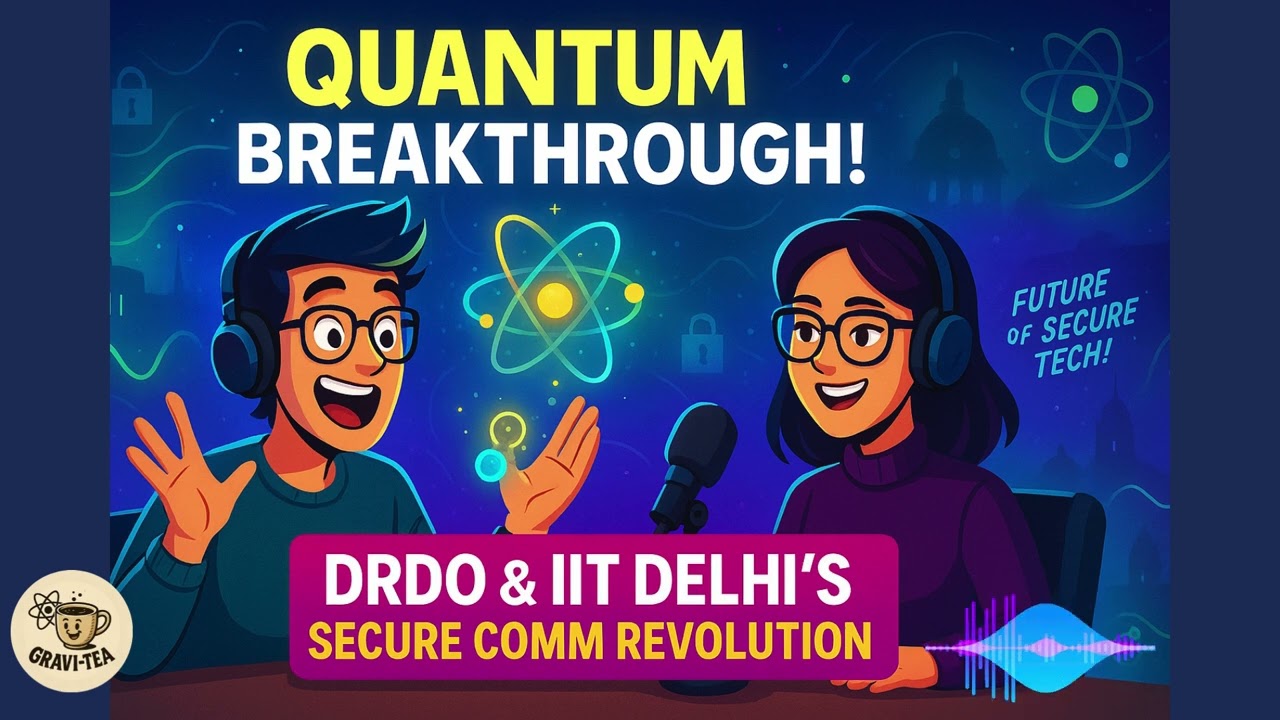 Quantum Breakthrough🇮🇳||DRDO & IIT Delhi