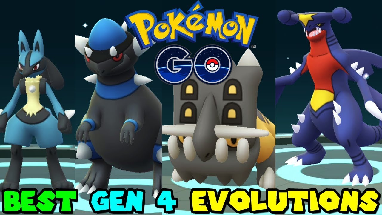 BEST GEN 4 EVOLUTIONS IN POKEMON GO