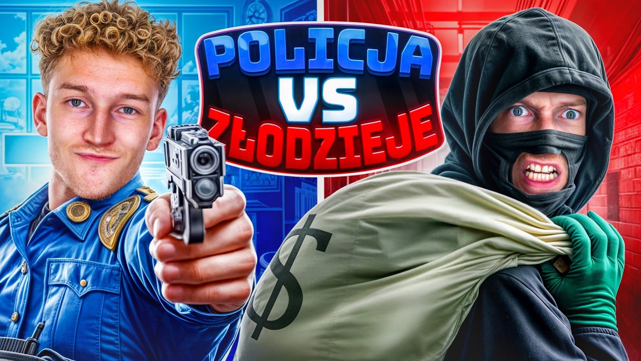 GTA 5 - POLICJA vs ZŁODZIEJE! #1 ⭐ [2024]