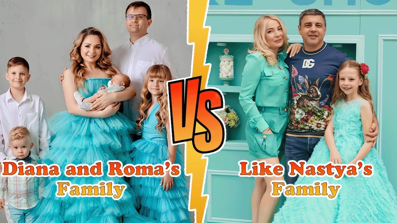Diana and Roma's Family VS Nastya's Family Transformation 👑 New Stars From Baby To 2025