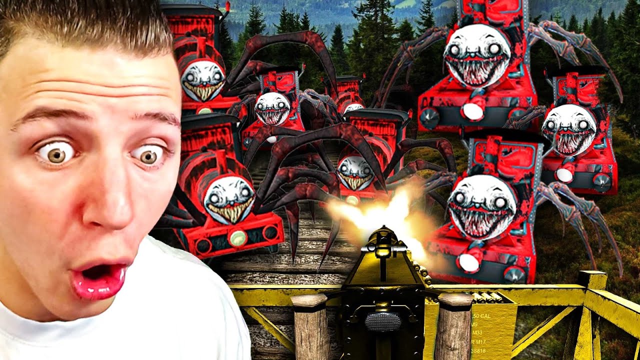 CHOO CHOO CHARLES , aber alle 60 Sekunden SPAWNT EIN NEUER CHARLES