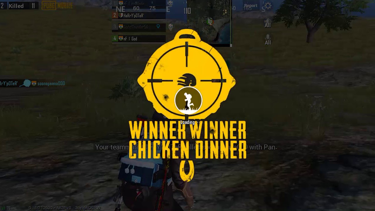 Pan fight winner winner chicken dinner