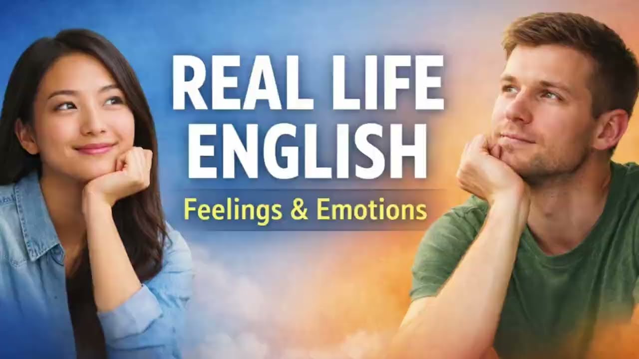 Real Life English: Feelings & Emotions | Slow English Listening for Beginners