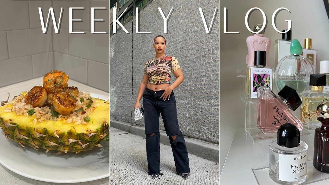 WEEKLY VLOG | Content BTS, Real Convos, New Beauty Pickups, Cook With Me, etc.
