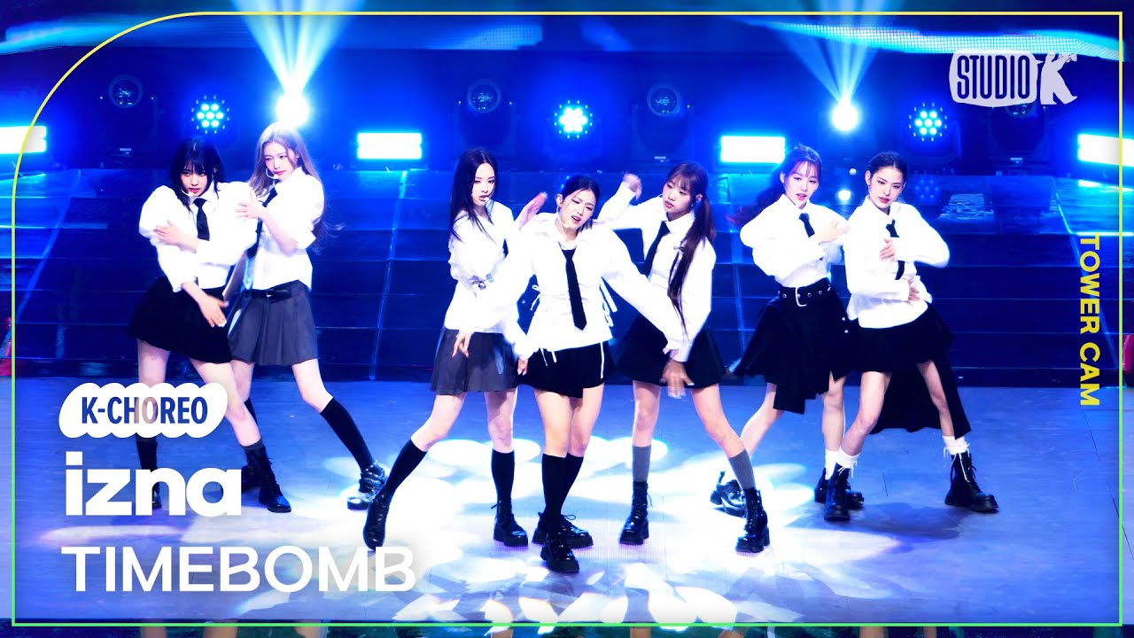 [K-Choreo Tower Cam 4K] 이즈나 직캠 'TIMEBOMB' (izna Choreography) l @MusicBank KBS 241129