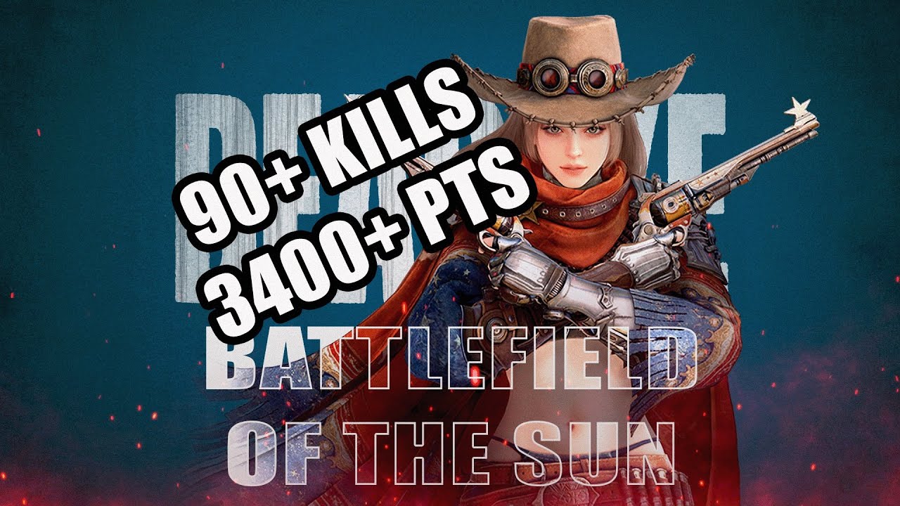 Nearly 100 kills in BoTS [ Deadeye ] | Black Desert Mobile