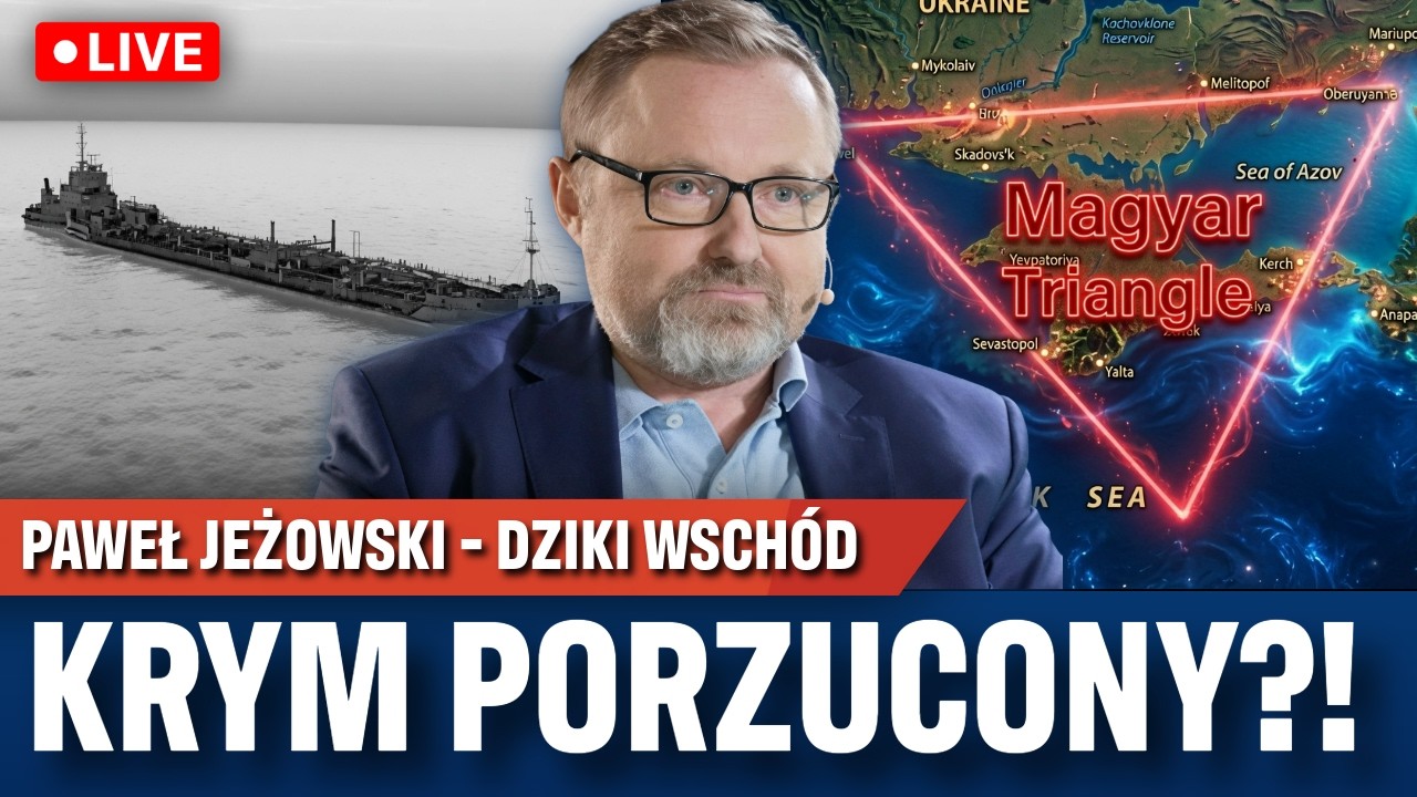 Atak na rafinerię w Syzraniu + 76 statk&oacute;w! Krym odcięty od dostaw morskich - Paweł Jeżowski na żywo