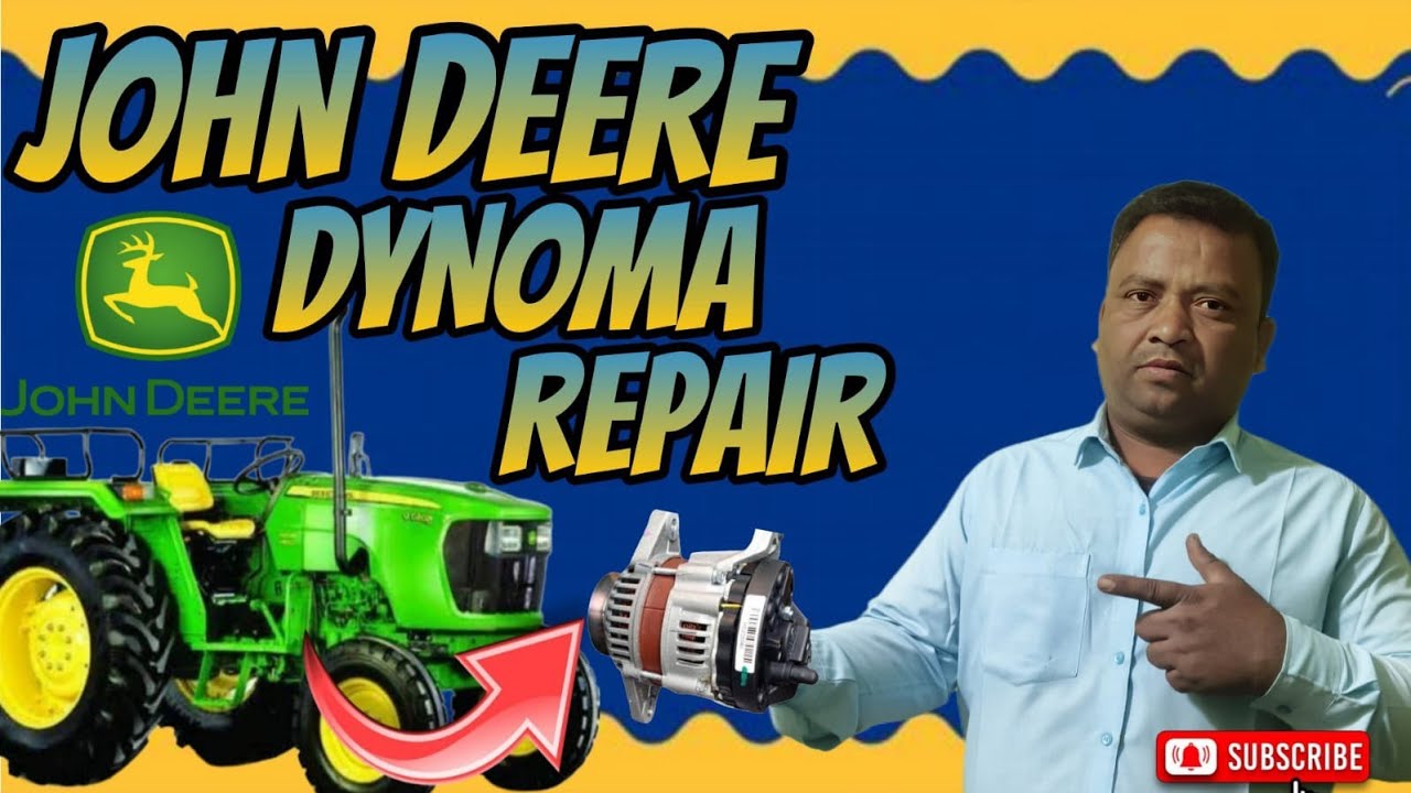 JOHN DEERE DYNOMA REPAIR #new#repair #johndeere #dinomania#Altinator#ralex 