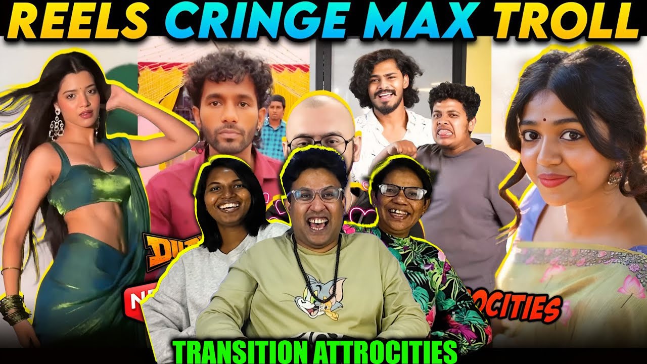 Latest CRINGE Kutties Reels Reaction 😂 | Ramstk Family@Meme.Studios