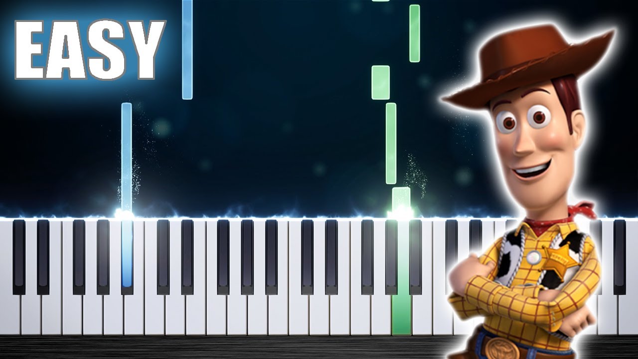 Toy Story - You've Got A Friend In Me - EASY Piano Tutorial by PlutaX