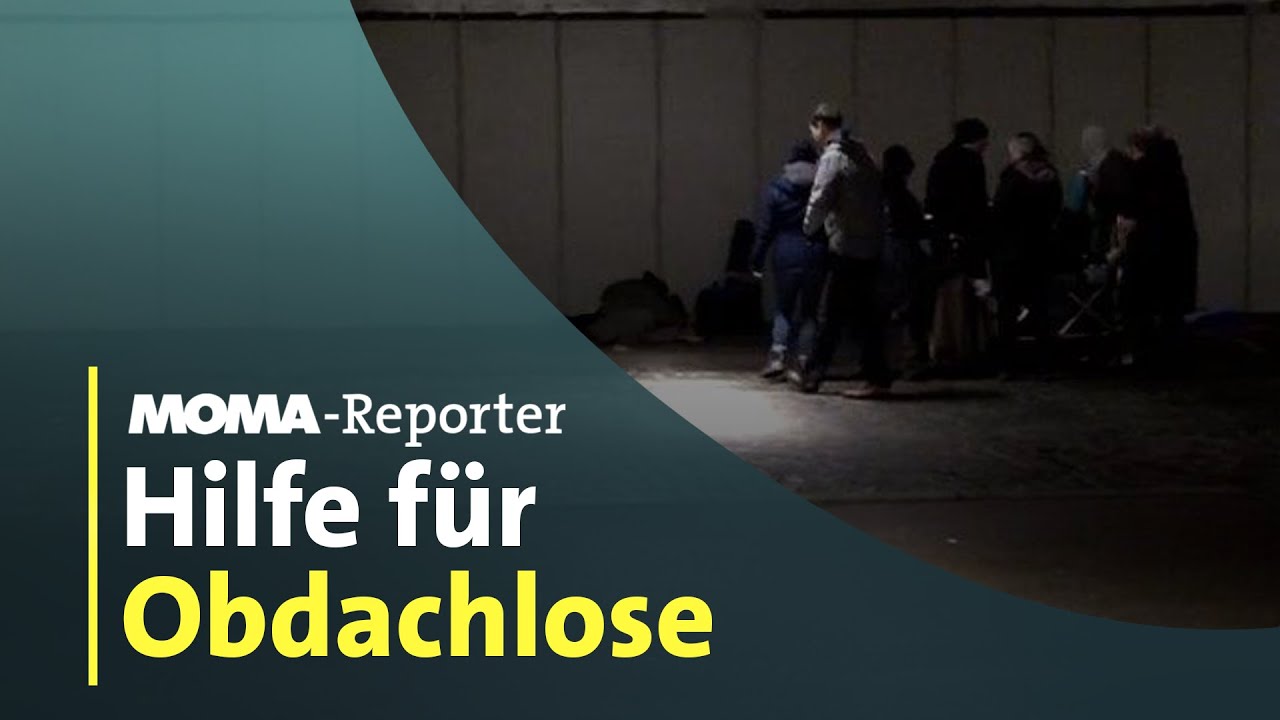Gegen die Kälte: Hilfe für Obdachlose vom „Kältebus“ | ARD-Morgenmagazin