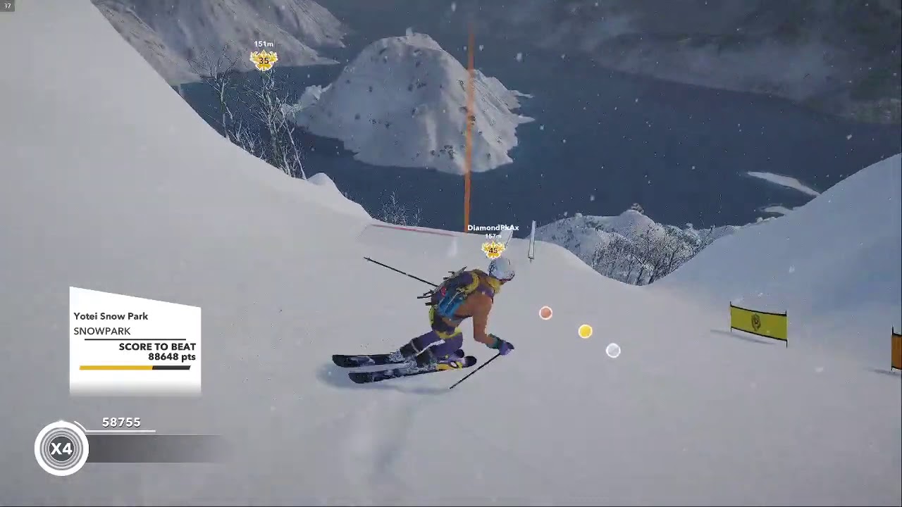 90k Point Run On Yotei Snow Park | Steep