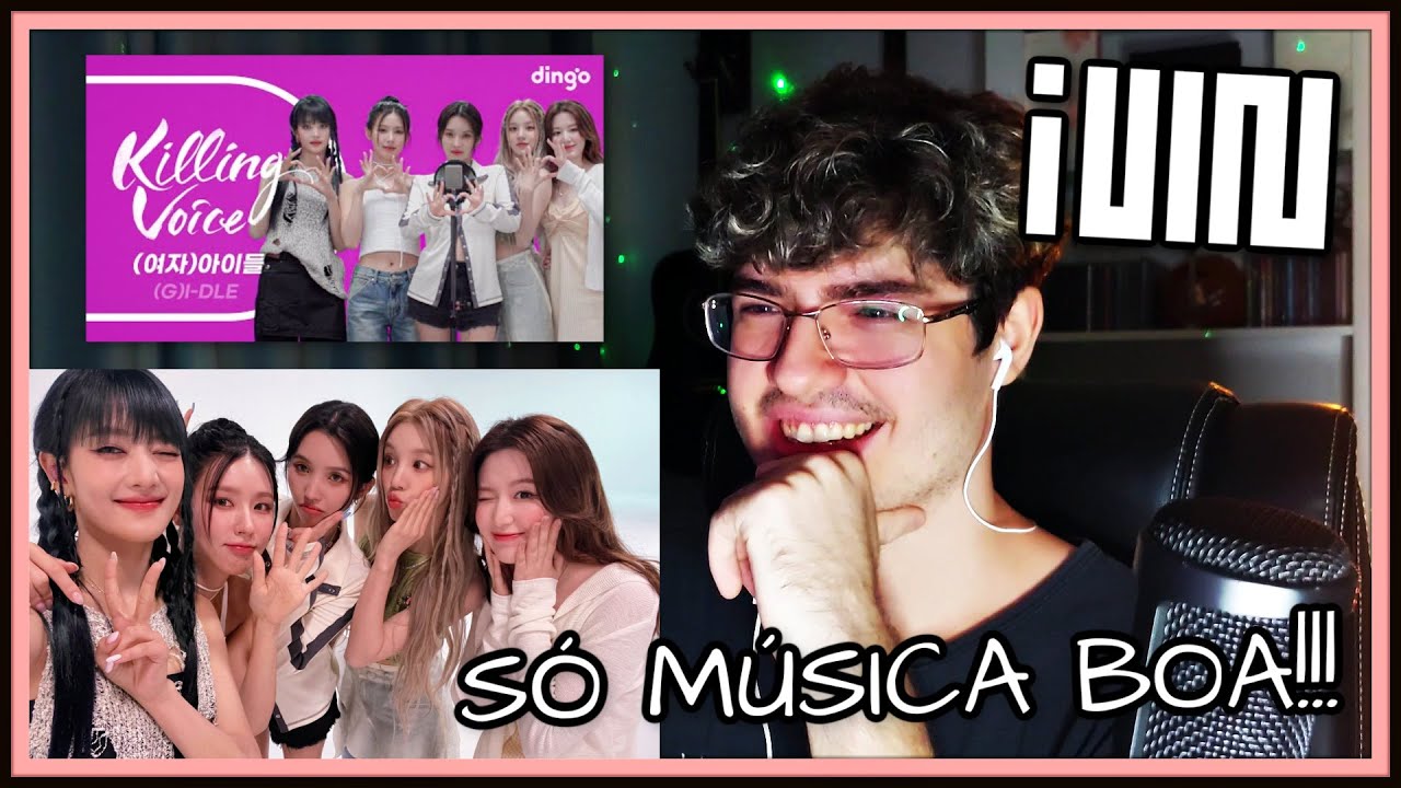 Reagindo ao (G)I-DLE No KILLING VOICE Pela PRIMEIRA VEZ!!! 🍭🎶 (Gidle Killing Voice Reaction)
