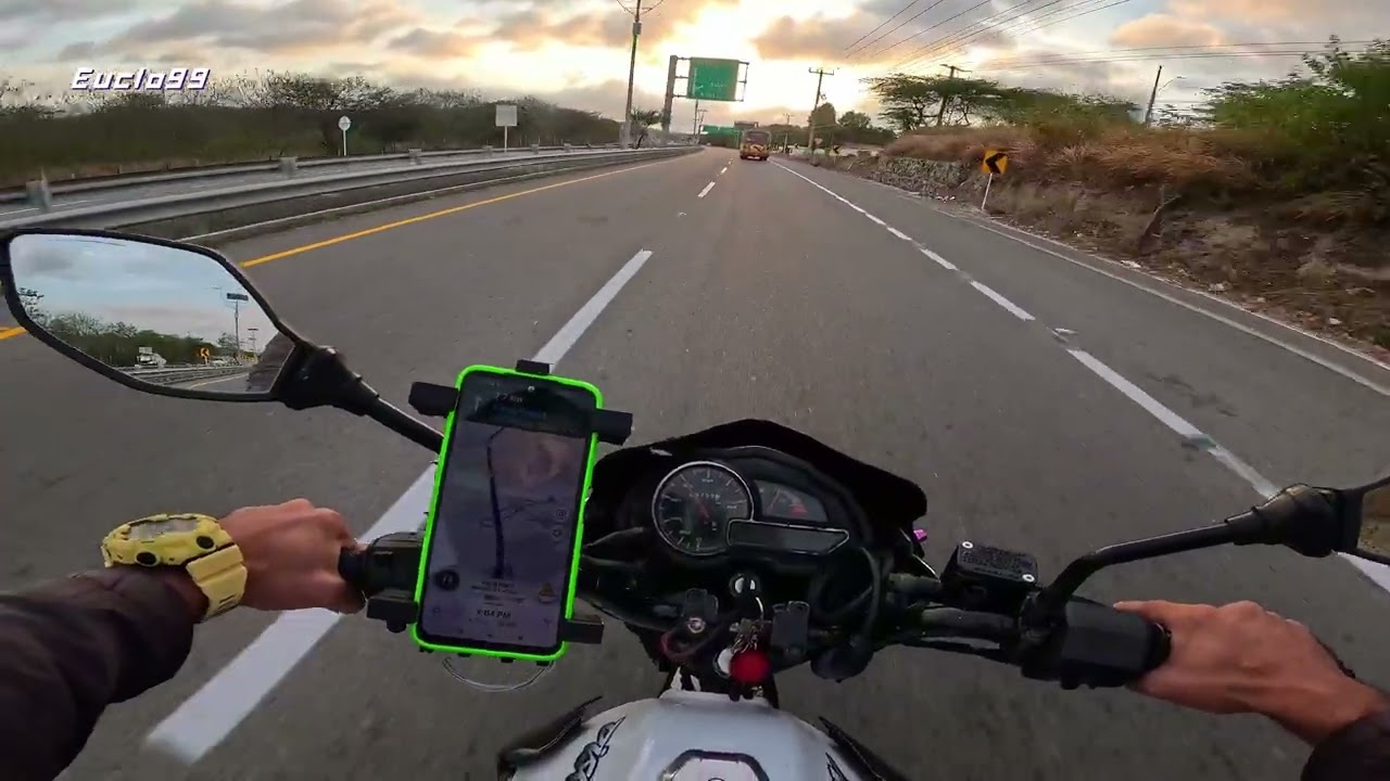 RUTA Barranquilla - lomita arena. Vía al Mar 🌊 en moto