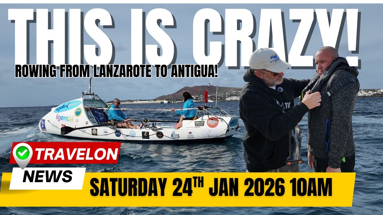 MADNESS! They Took Me Out to Sea! I Thought “This Is It” 😳Atlantic Dash 2026 I'm HEADING TO ANTIGUA!