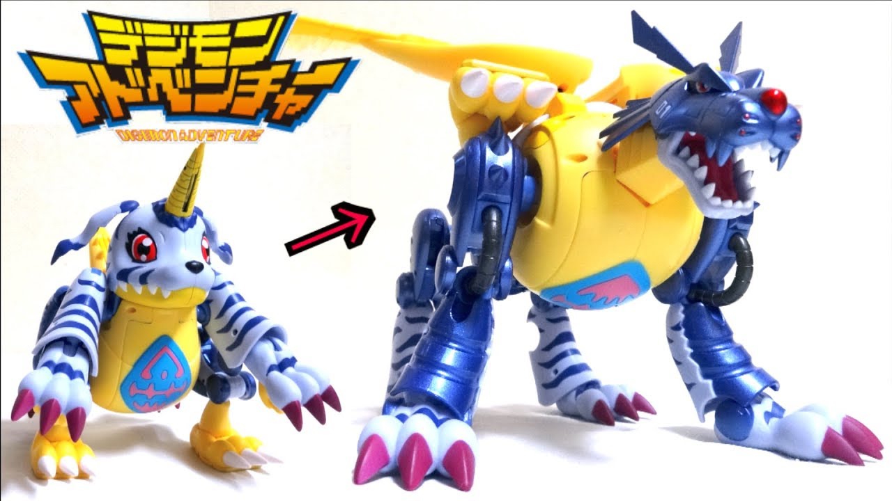 【デジモンアドベンチャー】超進化魂 02 メタルガルルモン ヲタファのじっくり変形レビュー / Digimon Digivolving Spirits 02 Metalgarurumon