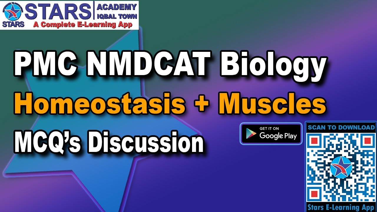 Homeostasis Chapter MCQS For PMC NMDCAT Preparation | Biology MCQS for Entry Test