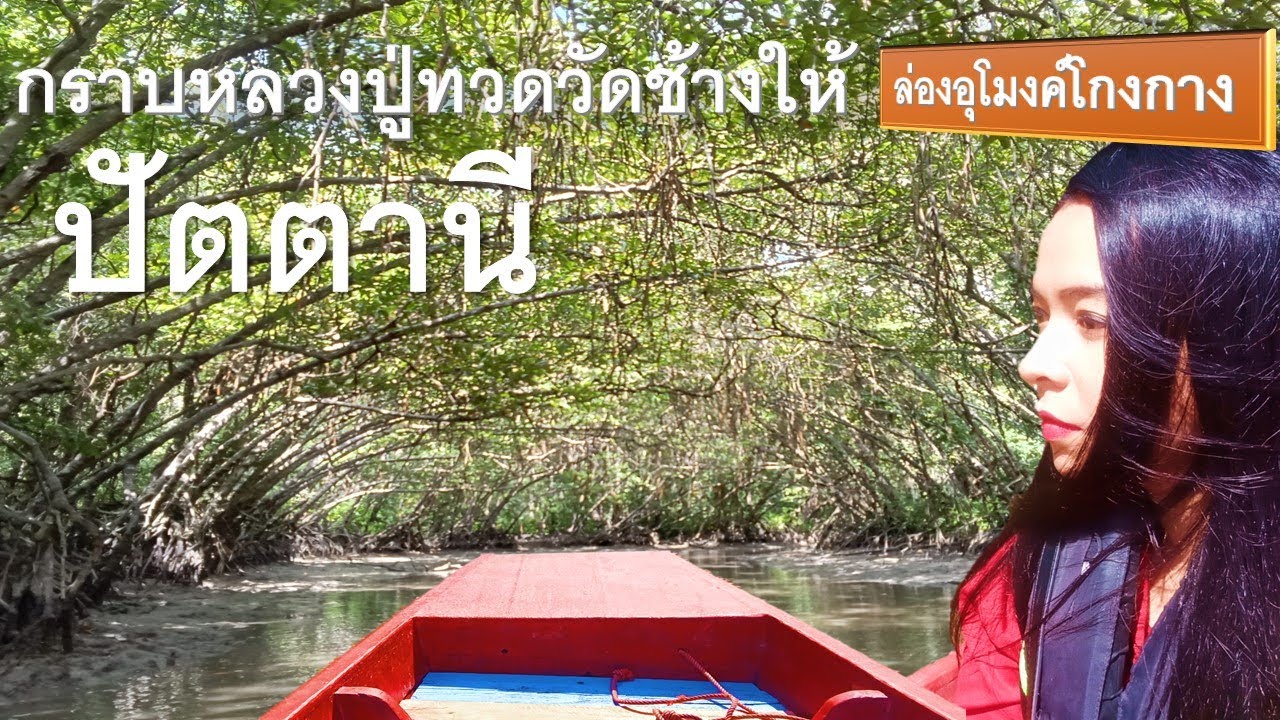 เที่ยวปัตตานี กราบพระหลวงปู่ทวดวัดช้างให้ ไปชมธรรมชาติป่าโกงกางที่บ้านบางปู