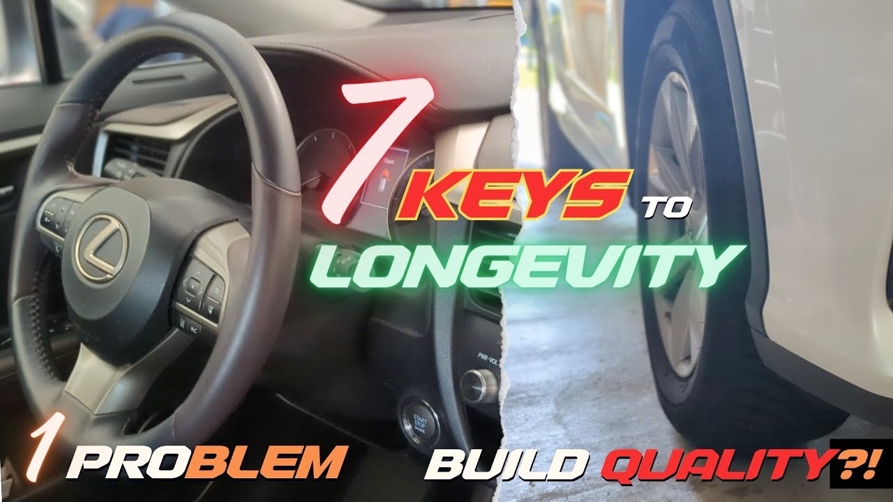 СЕМЬ секретов долговечности Toyota Lexus: ОДНА проблема может вас удивить! #rx350 #carcare #relia...
