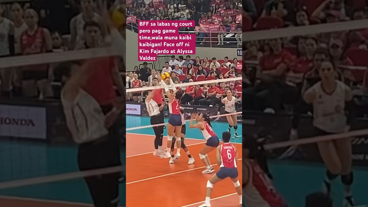 Face off ng mag BFF Kim Fajardo at Alyssa Valdez! 