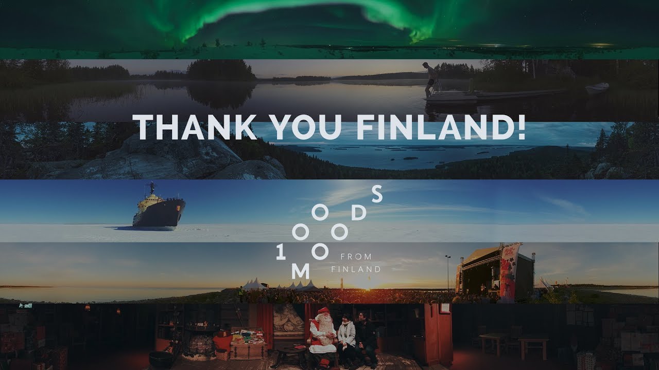 360° Thank you Finland I 100 Moods From Finland Highlights
