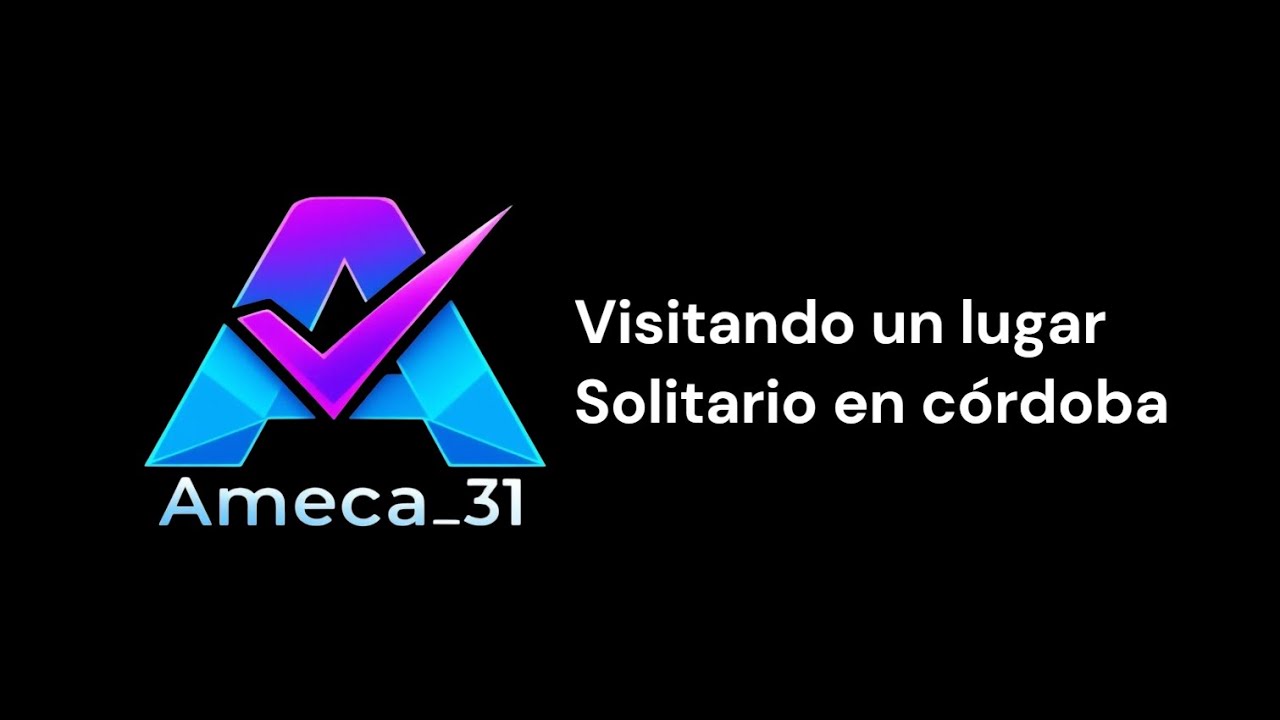 Visitamos un lugar muy oscuro y solitario