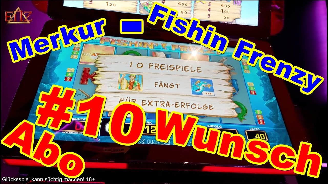 ENZ Abow&uuml;nsche #10 - Fische Angeln bei Fishin Frenzy | ENZ Merkur