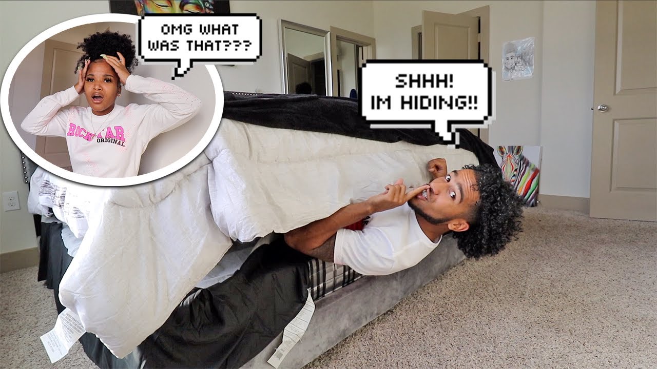 SHE DIDN'T KNOW I WAS HOME!!! *HILARIOUS*