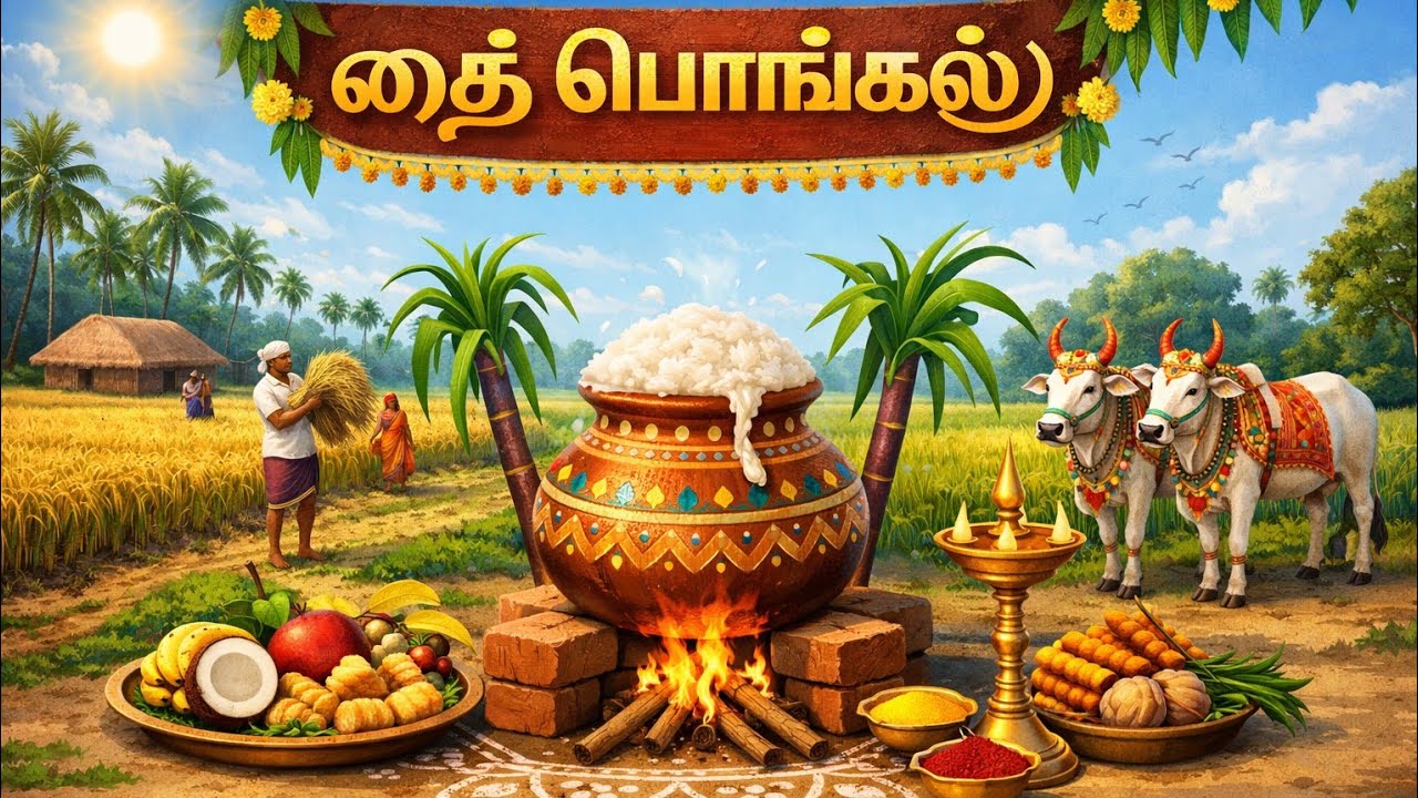 🌾 தை பொங்கல் என்றால் என்ன? | Thaipongal Full Story in Tamil | Tamil Festival 2026