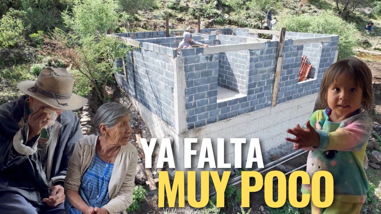 “POCO A POCO VA QUEDANDO LA CASITA DE LOS NIÑOS”