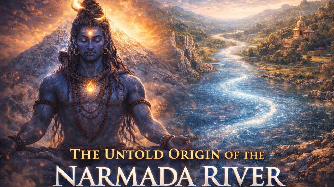 The untold origin of the Narmada river”