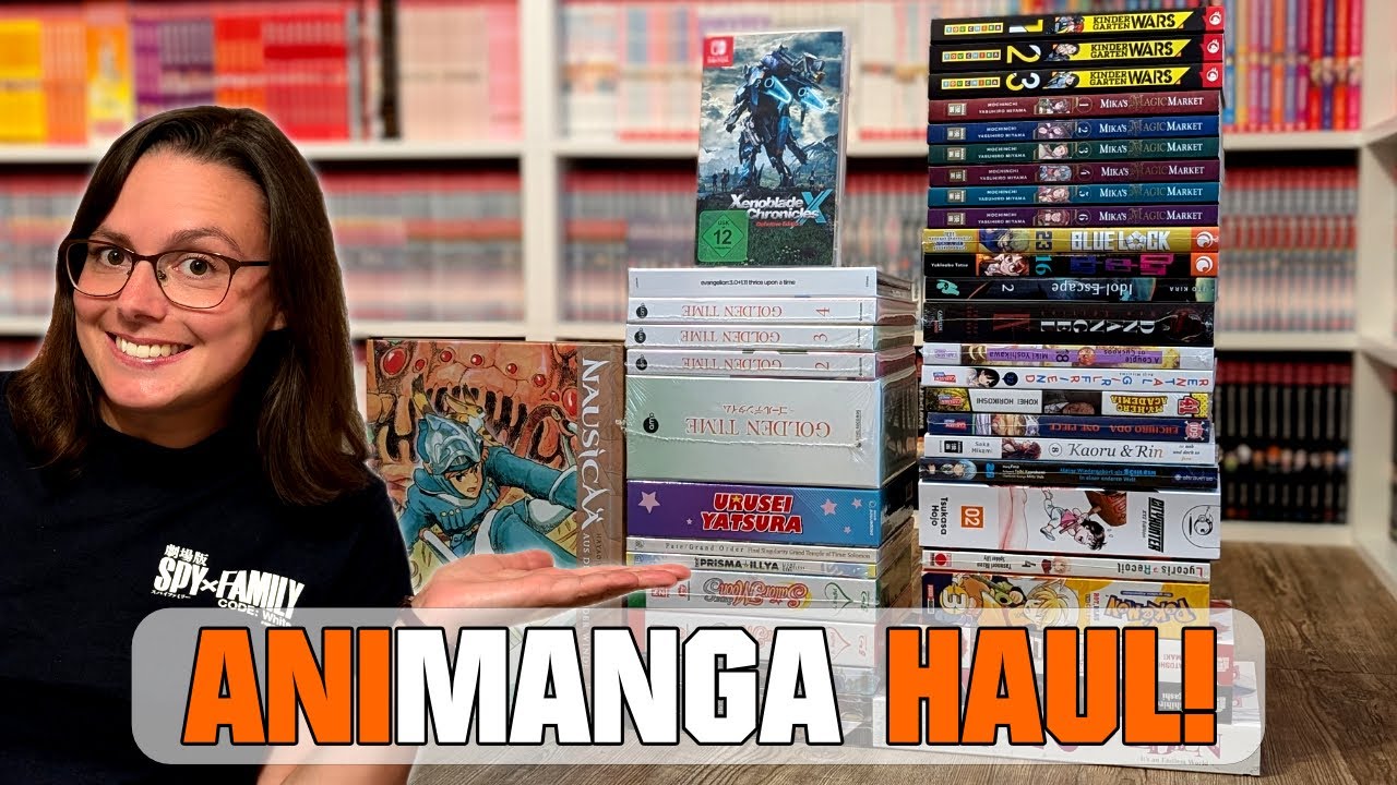 🤯 Manga- & Anime-Kaufrausch! 26x Manga, 13x Anime | MANGA * ANIME * GAME HAUL | Juli 2025