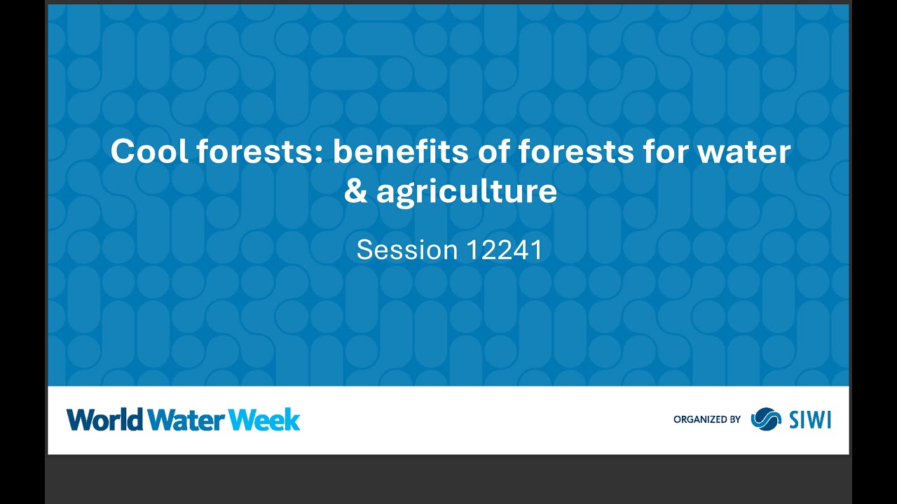 12241 Cool forests: benefits of forests for water & agriculture