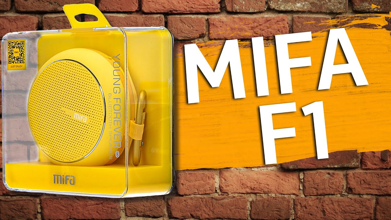 Mifa F1 Колонка в виде Шайбы!