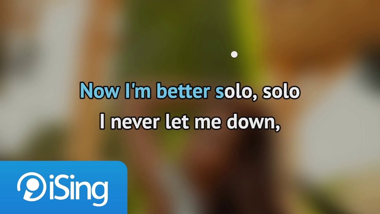 Blanka - Solo (karaoke iSing)