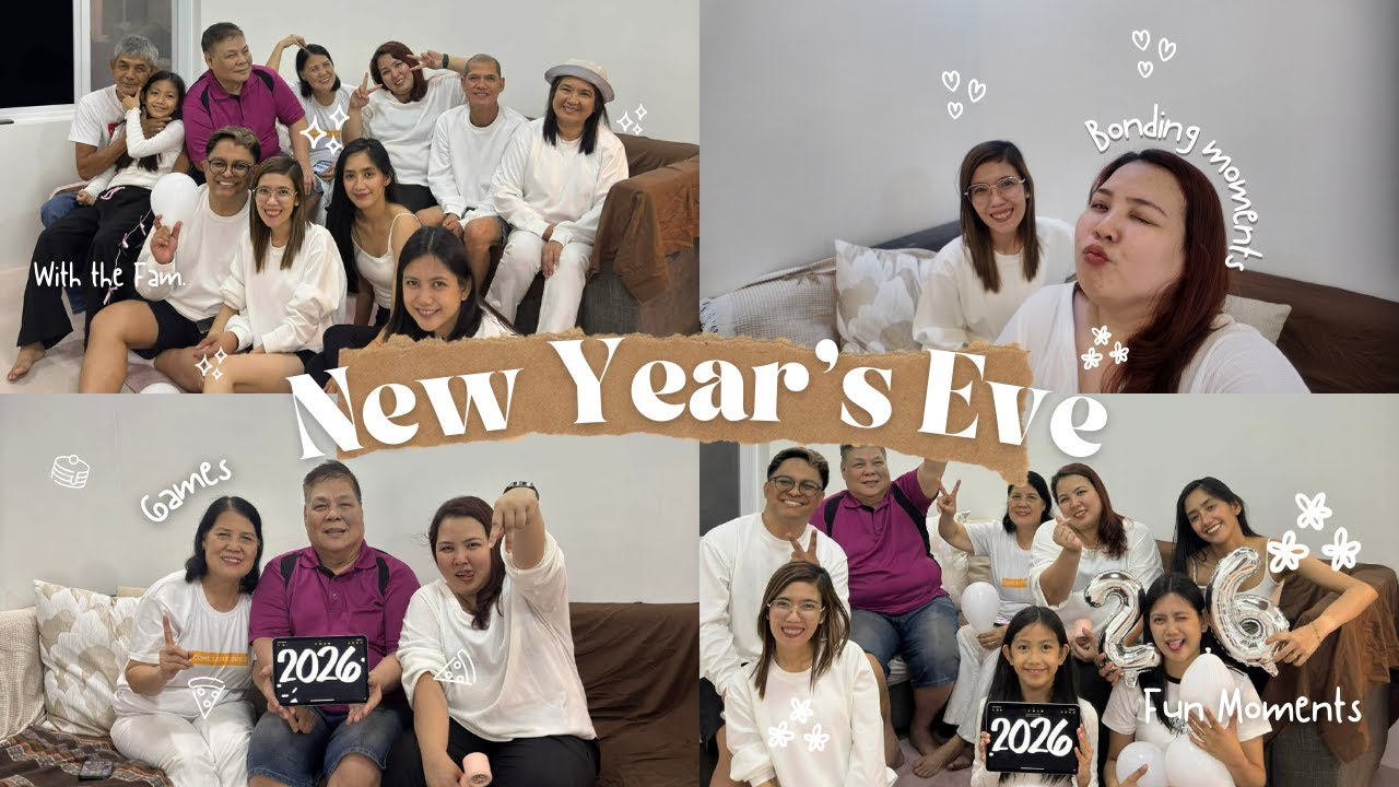 New Year's Eve Party with the FAM | Jana