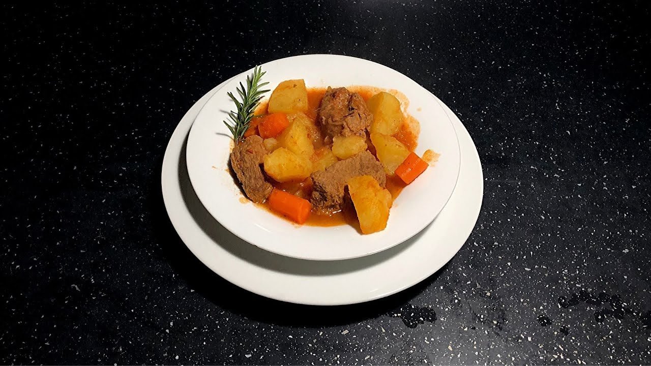 Gjëlle e Shpejtë me Patate dhe Mish | Potato and Beef Dish