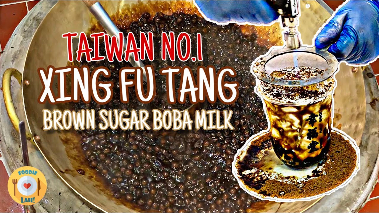 Xing Fu Tang (幸福堂) Pop-up in Singapore - Taiwan No.1 Brown Sugar Boba Milk 黑糖珍珠鮮奶