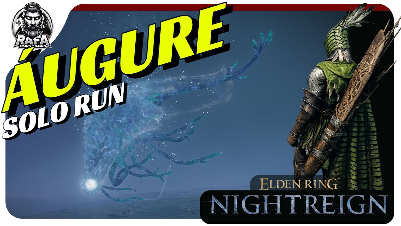 ELDEN RING NIGHTREIGN - Solo é com o ARQUEIRO! ÁUGURE...
