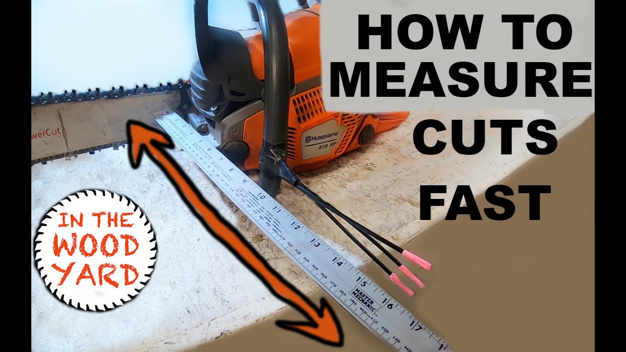 Measure Firewood cuts Fast & Easy