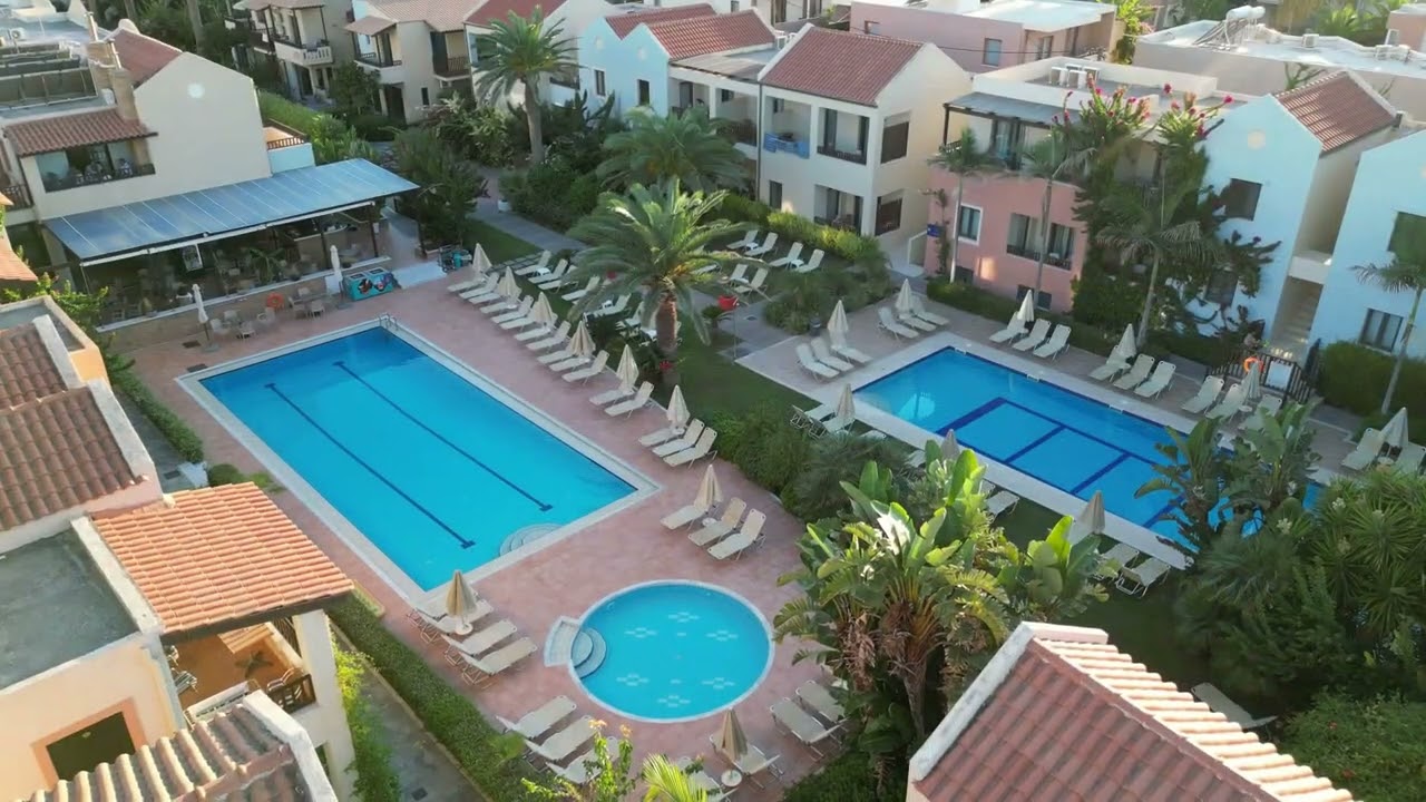 Kreta (Platanias) Blue Sea Apartments 2024 (DJI 3 Pro)