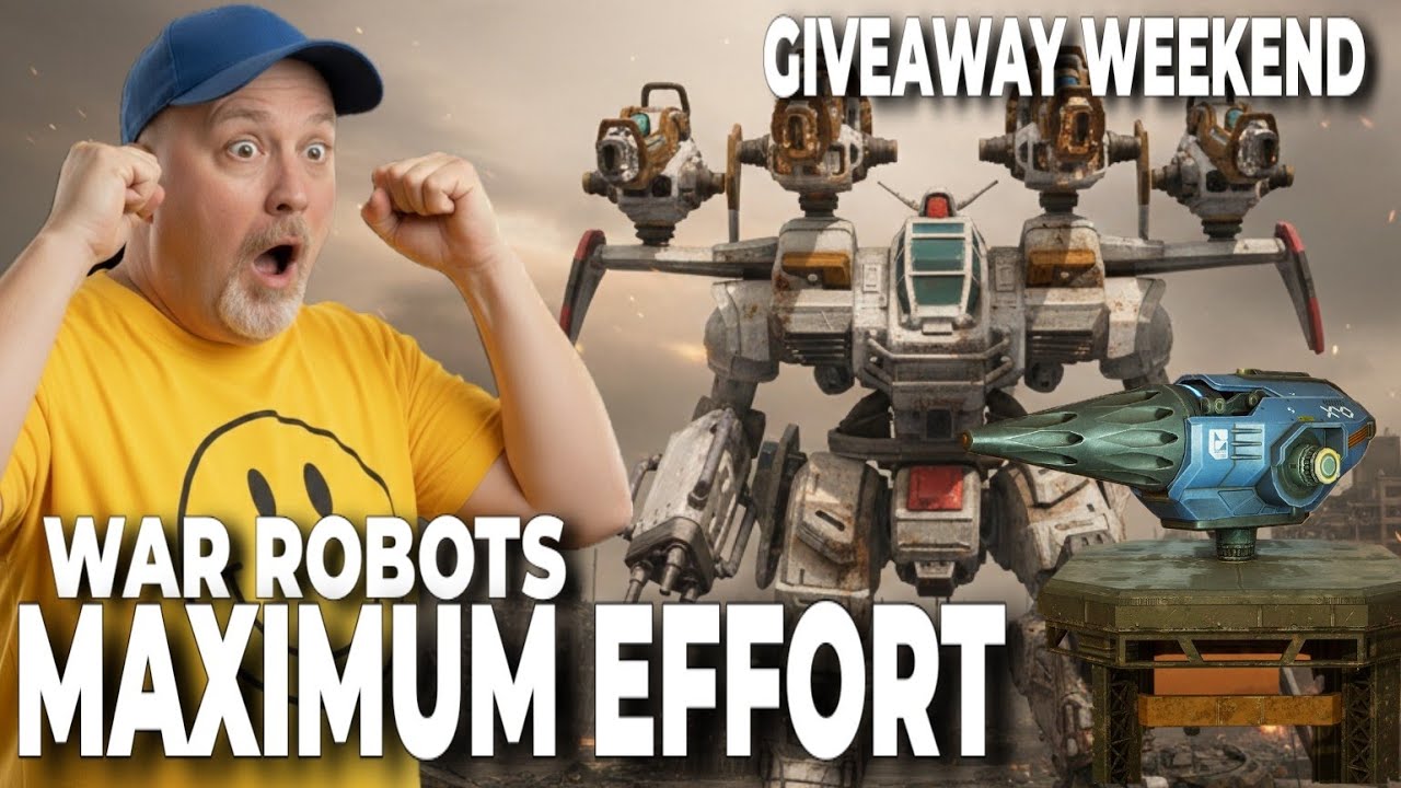MAXIMUM EFFORT | #WRWinVelos GIVEAWAY WEEKEND | WR - WAR ROBOTS